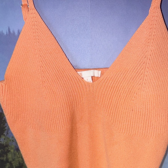 Gianni Bini Orange Crop Top - Picture 4 of 5